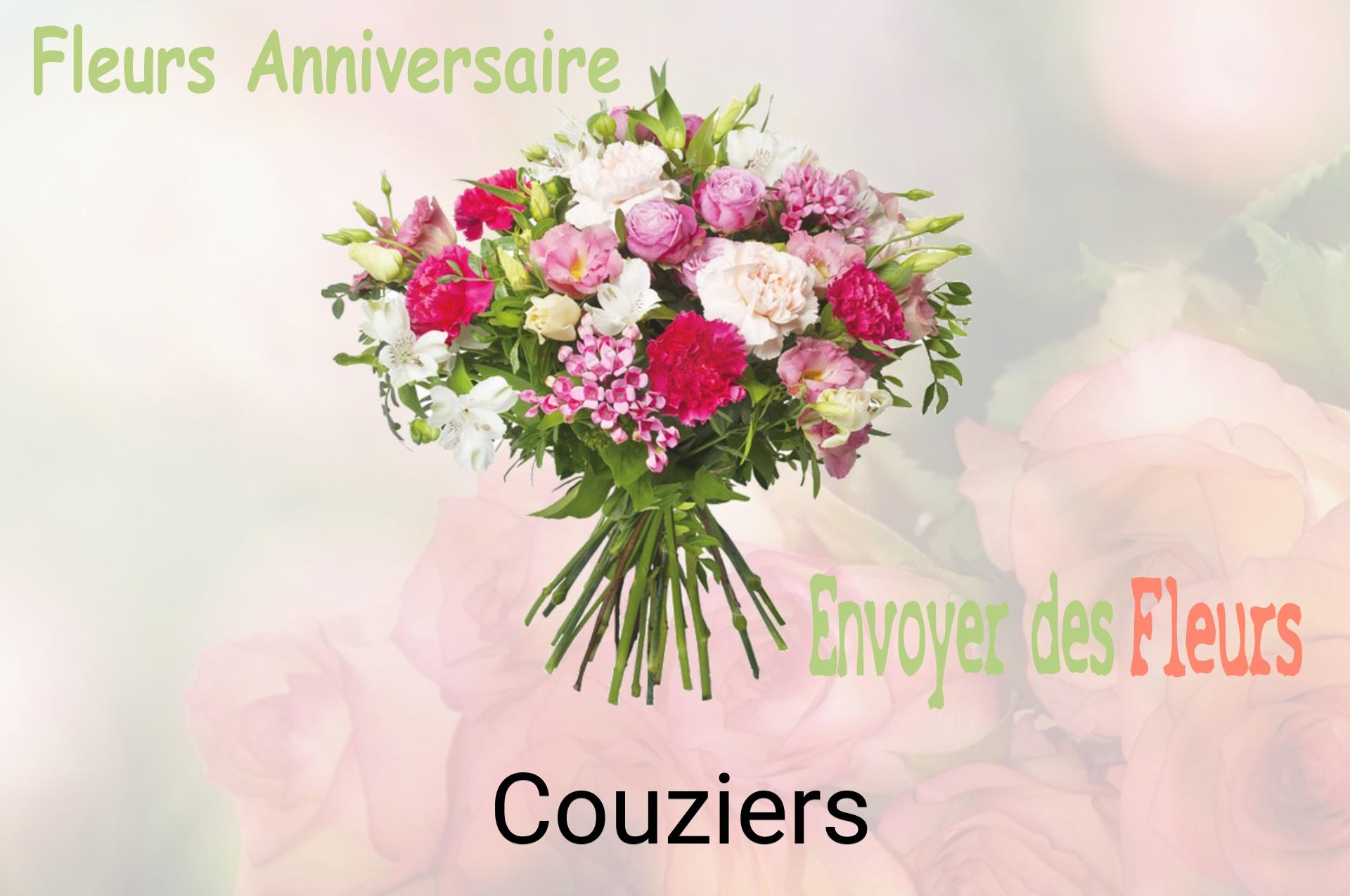 Bouquet de fleurs d’anniversaire livré à Couziers